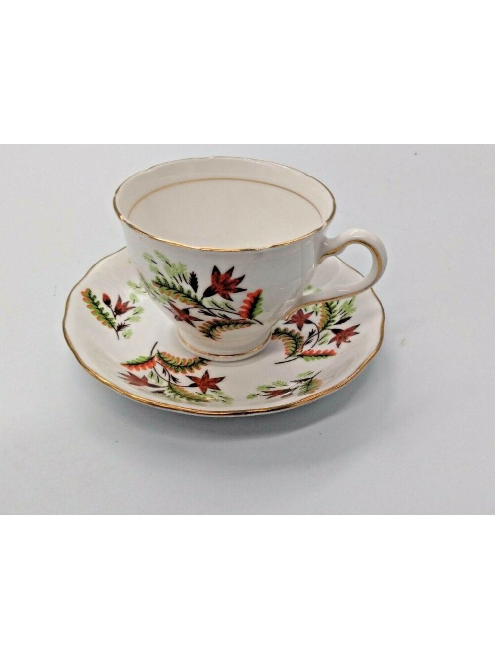 Vintage Colclough Bone China Cup & Sauder set Floral  Pattern #6799